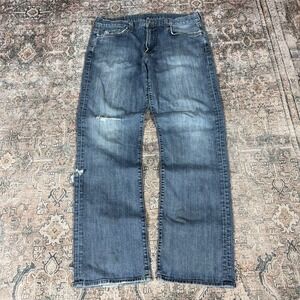 Early 2000s Lucky Brand Bootcut Denim Jeans Size 34